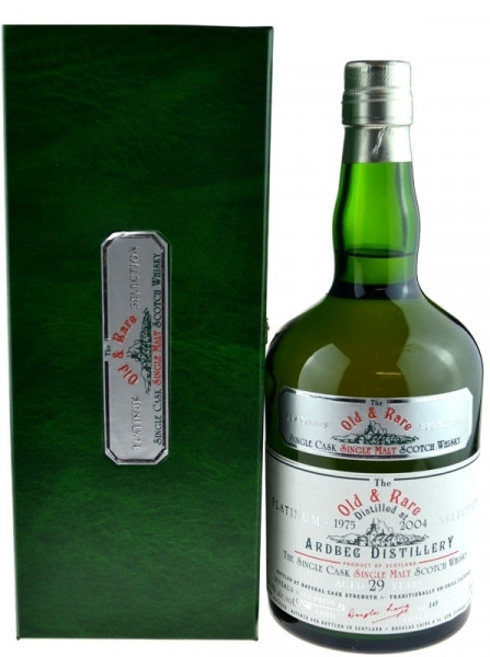 Ardbeg Whisky 1975/2004 - 29 Jahre 0,7l Old &amp; Rare inkl. Geschenkpackung und Zertifikat
