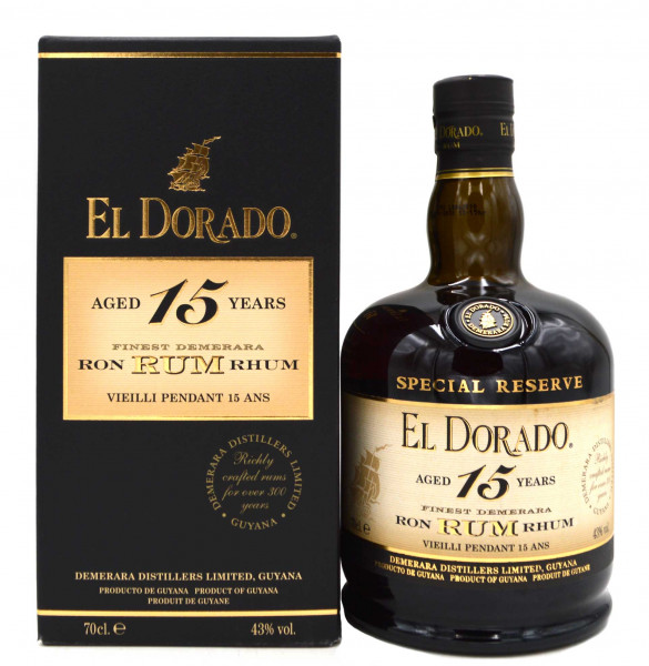 El Dorado 15 Jahre Rum 0,7l