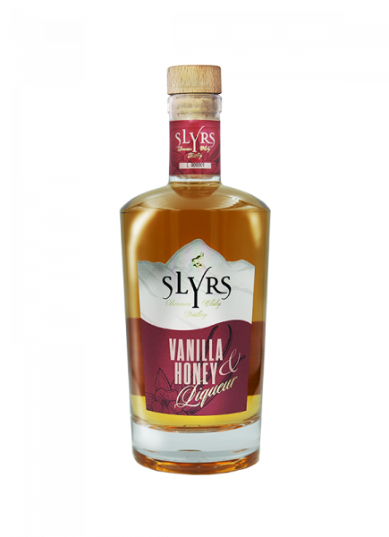 Slyrs Vanilla and Honey Whisky Liqueur - bayerischer Malt-Whisky-Liqueur 0,7l