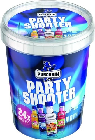 Puschkin Party Shooter - 24x0,02l Miniaturen