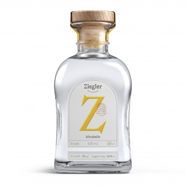Ziegler Mirabellenbrand 0,5l - 43% vol.