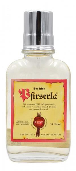 Prinz Pfirserla 0,1l Flachmann