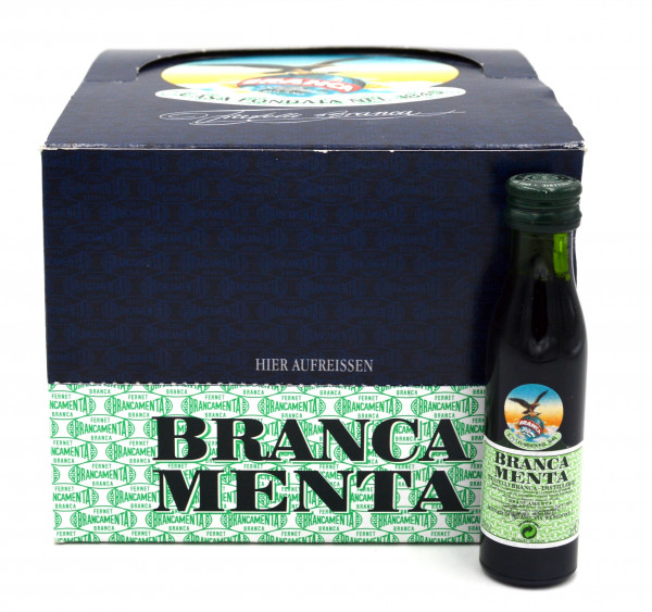 Fernet Branca Menta Kräuterlikör 30x0,02l Miniaturen