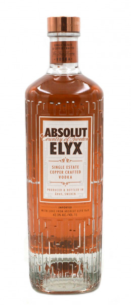 Absolut Elyx Wodka aus Schweden 1,0l